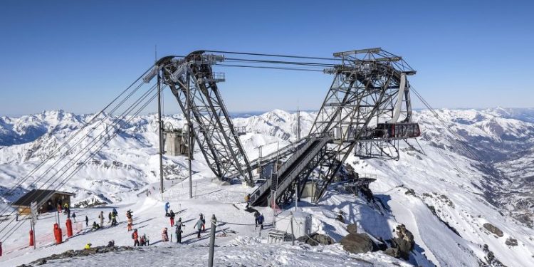 Eight injured after cable car crashes at Europe’s highest ski resort