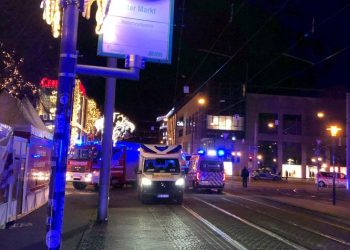 At least one dead after car plows into German Christmas market, public broadcaster says