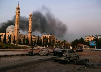 Syrian and Russian jets strike rebels after opposition seize much of Aleppo