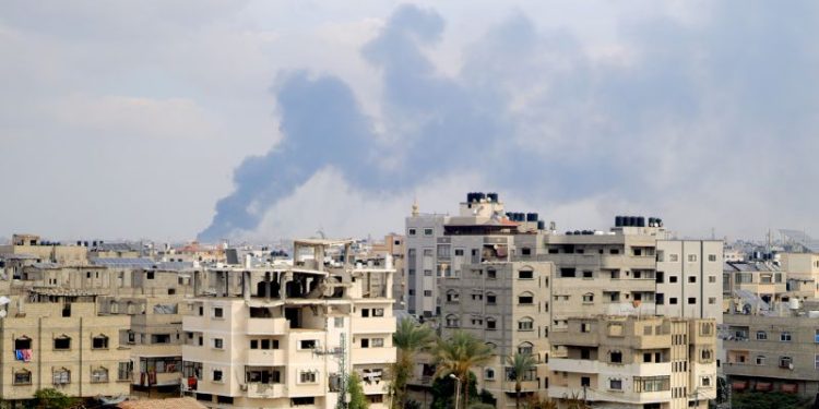 ‘Catastrophic’ Israeli barrage hits hospital in northern Gaza, doctor says