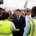 French President Emmanuel Macron lands in Mayotte days after devastating cyclone