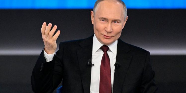 Putin ducks question on retaking Kursk, insisting Russia making progress in Ukraine during year-end news conference