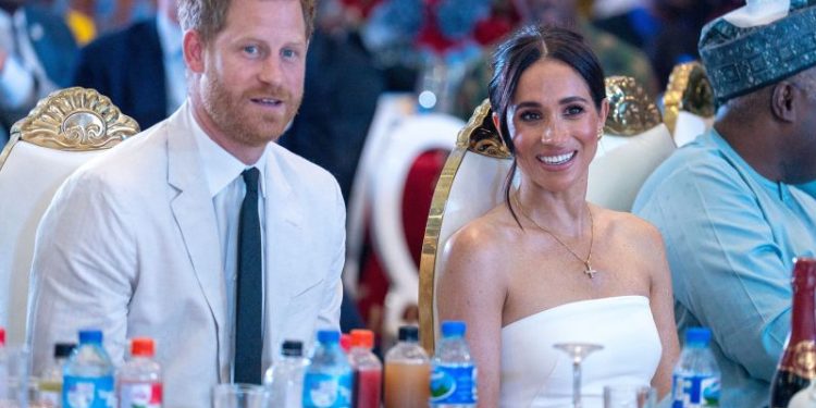 Prince Harry and Meghan share rare photo of their children on Christmas card