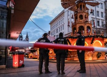 Anti-immigrant anger rises at scene of German market attack
