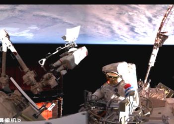 China says astronauts completed nine-hour spacewalk, breaking US record