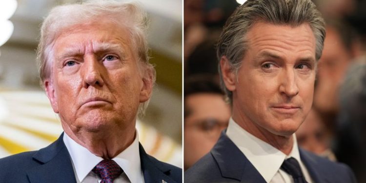 Trump seizes on Los Angeles infernos to reopen his feud with Newsom