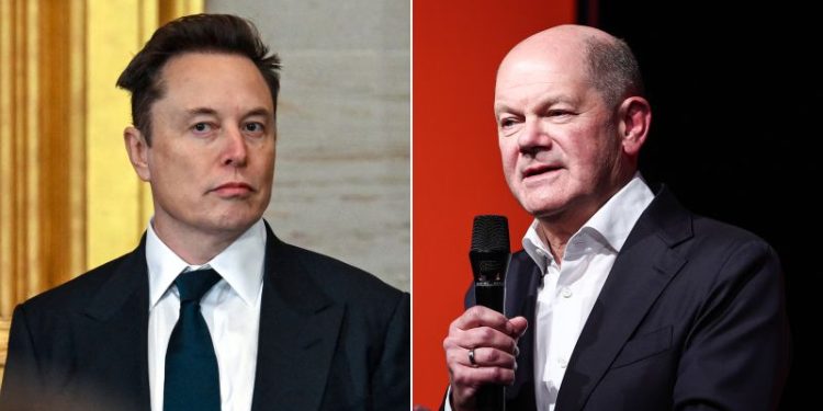 Elon Musk’s support of right-wing parties ‘is really disgusting,’ German Chancellor tells CNN