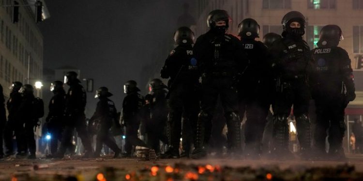 Five killed and emergency workers targeted as firework chaos mars Germany’s New Year celebrations