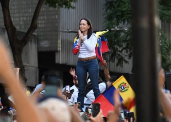 Venezuelan opposition leader Maria Corina Machado detained at protest in Caracas