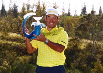 Hideki Matsuyama makes PGA Tour history by shooting 35-under to win The Sentry