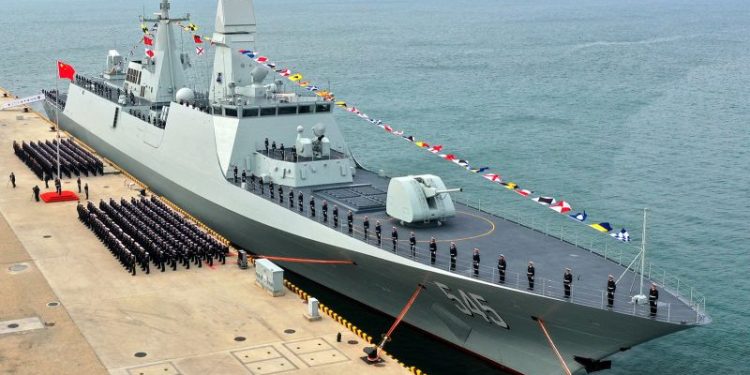 China’s navy commissions new-generation frigate as competition rises with US and others