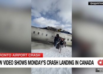 The moment 80 lives were upended – literally – and tragedy was averted during the fiery crash of a Delta flight in Toronto