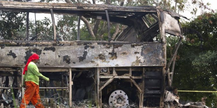 41 killed in bus accident in southern Mexico