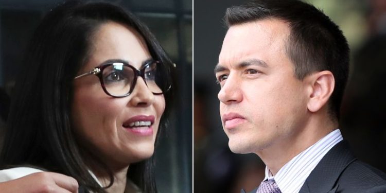 Ecuador’s president questions first-round election results in a claim ruled out by election observers