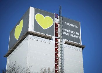 UK announces plans to demolish shell of Grenfell Tower almost eight years after fire that killed 72