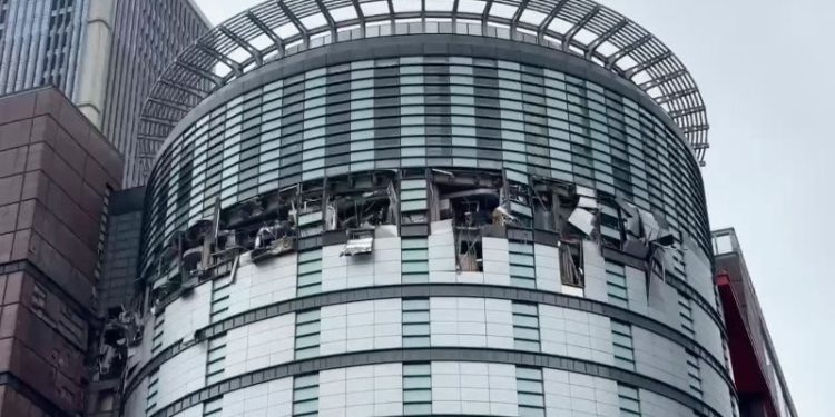 Deadly gas explosion in Taiwan tears through shopping mall floor, kills at least five