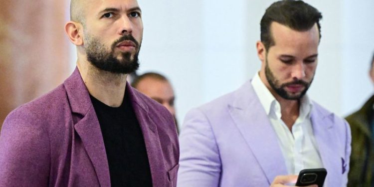 Romanian minister says he did not face US pressure over influencer Andrew Tate