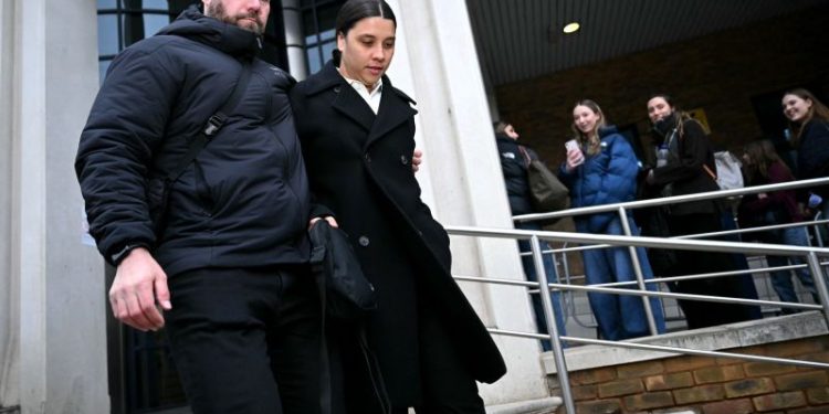 Australia soccer star Sam Kerr found not guilty of racially aggravated harassment of police officer