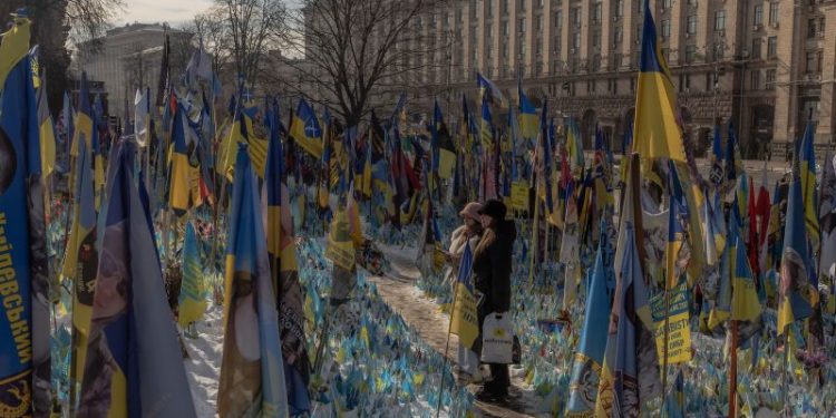 Zelensky hails Ukraine’s ‘absolute heroism’ on third anniversary of Russia’s invasion