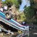 At least 50 die in Guatemala after bus plunges off bridge