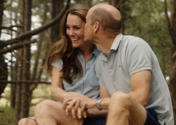 William and Kate mark Valentine’s Day with a loved-up photo