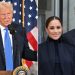 Trump doesn’t plan to deport Prince Harry, saying Meghan Markle is enough of a burden for the royal