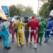 ‘It’s morphin’ time!’ Police disguised as Power Rangers patrol Carnival in São Paulo