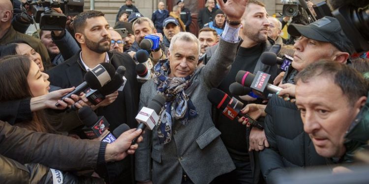 Chaos erupts in Romania after far-right frontrunner banned from presidential vote