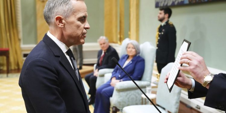 Mark Carney sworn in as Canada’s PM after Trudeau steps down