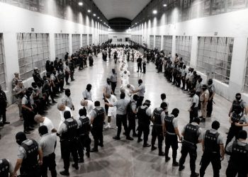 El Salvador says families can file complaints over unjust detention in notorious mega-prison