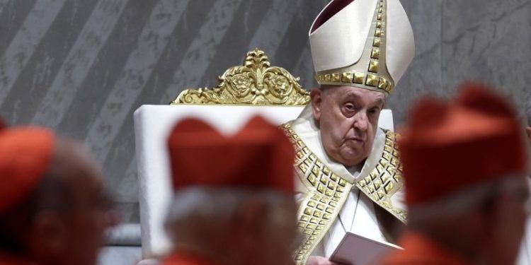 Pope Francis signals intention to remain in post with sign-off on three-year reform plan