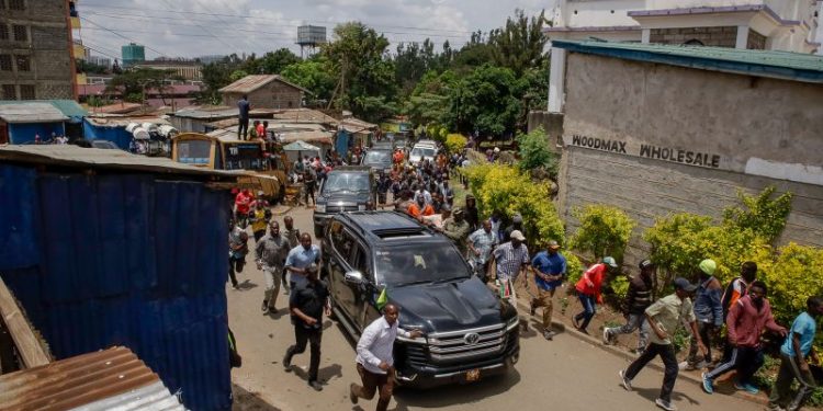 British man killed in Kenya after being knocked over by president’s speeding motorcade