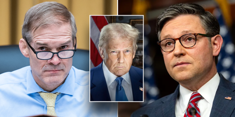 Inside Mike Johnson’s meeting with judiciary hawks over Trump court standoff