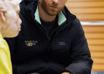 Prince Harry meets war victims in unannounced visit to Ukraine