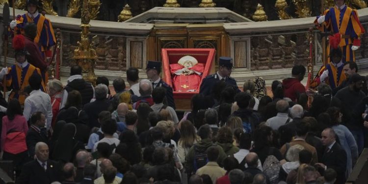 Cardinals to seal Pope Francis’ coffin, formally ending his lying in state at the Vatican