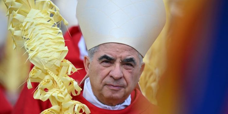 Convicted cardinal demands to be part of conclave to choose new pope, setting up Vatican standoff