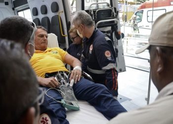 Brazil’s Jair Bolsonaro hospitalized with abdominal pain