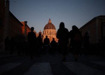 Crowds gather for Pope Francis’ funeral Mass at the Vatican