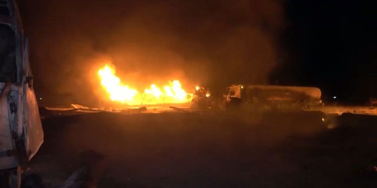 Dozens killed in US airstrikes on Yemen port, Houthis say