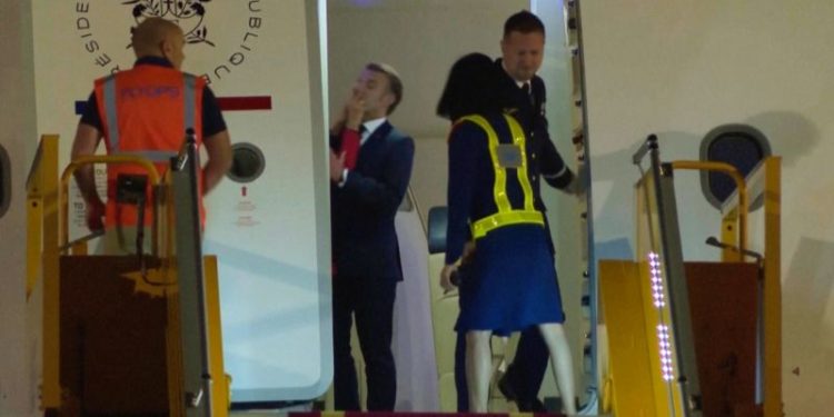 Macron’s marital shove disappears from French airwaves