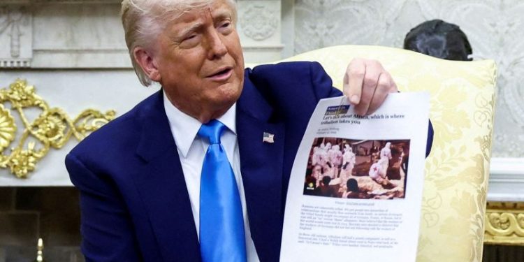 Trump’s image of dead ‘white farmers’ came from Congo, not South Africa