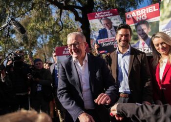 Australia’s center-left Labor Party looks set to retain power, according to media projections