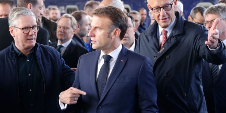 European leaders arrive in Kyiv in show of support for Ukraine