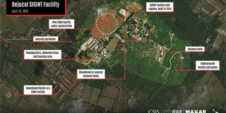 China’s spying in Cuba sparks alarm on Capitol Hill after fresh satellite images show surveillance buildup