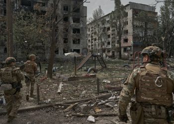 Russia has amassed 110,000 troops near strategic Ukrainian city, Kyiv says