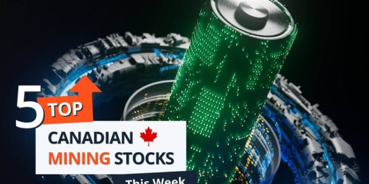 Top 5 Canadian Mining Stocks This Week: Focus Graphite Rises Over 90 Percent