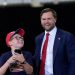 Vance pauses North Carolina speech for boy who said he ‘skipped school’ to ask for a selfie