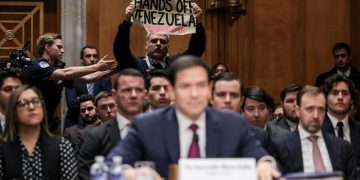 Capitol police arrest Rubio hearing disruptor; Republican senator says ‘off to jail’