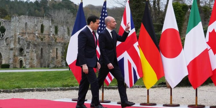 Rubio meets G7 ministers in France as US leads on Iran — allies under fire for tepid response