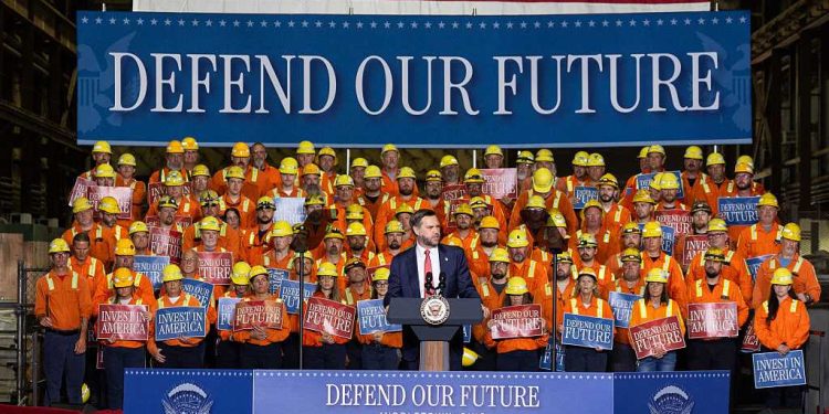 VP Vance, Ohio leaders speak on major investment made at Middletown steel plant